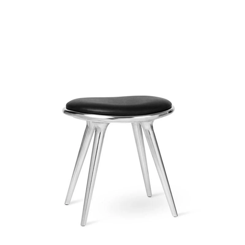 Mater Low Stool Recycled Aluminium 1 Mater Low Stool Recycled Aluminium