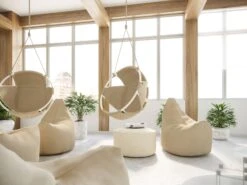 Lounge Satellite Beanbag -Furniture Discount Store 1019 13 LoungeSatellite Taupe02