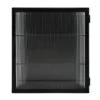 GROOVY Wall Cabinet, Black, 1 Door