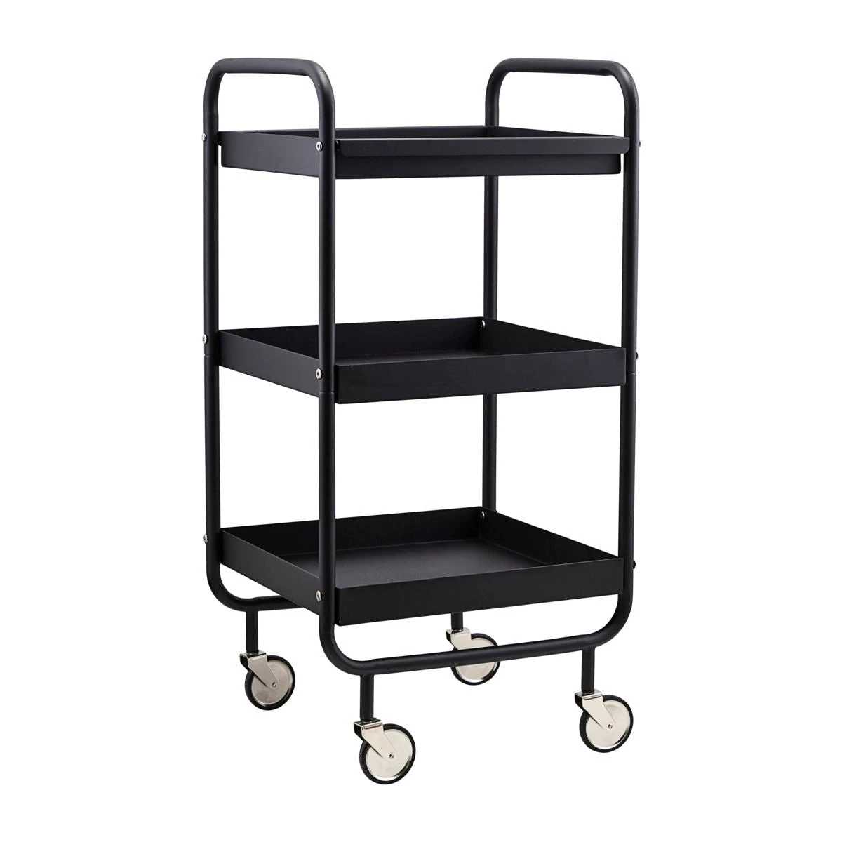 House Doctor Trolley, Roll, Black 1 House Doctor Trolley, Roll, Black