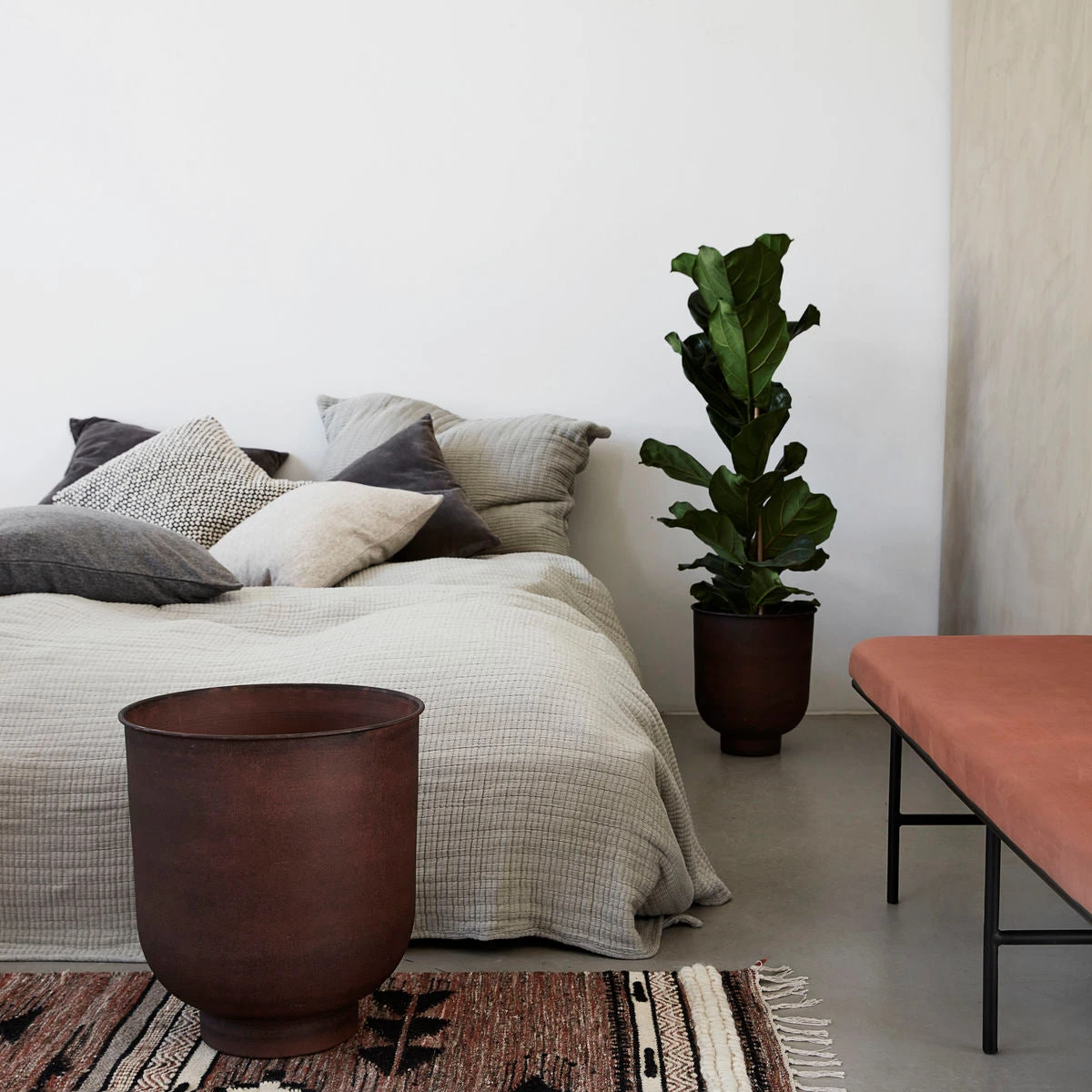 House Doctor Planter, Vig, Burnt Henna 2 House Doctor Planter, Vig, Burnt Henna - Image 2