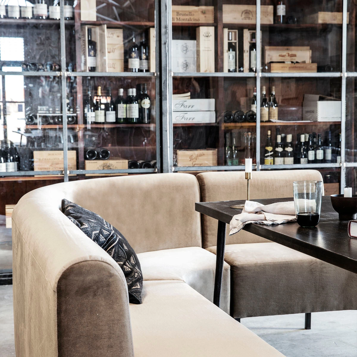 House Doctor Sofa, Corner Seater, Sand 3 House Doctor Sofa, Corner Seater, Sand - Image 3