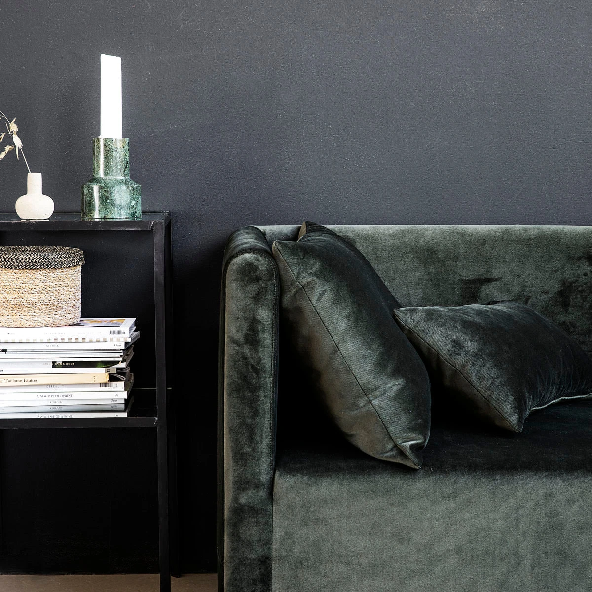 House Doctor Sofa, Corner Section, Slow, Green 3 House Doctor Sofa, Corner Section, Slow, Green - Image 3