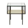 PARANA Coffee Table, S, Golden/clear