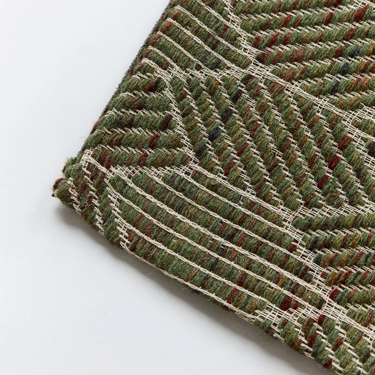 House Doctor Rug, Agon, Green 2 House Doctor Rug, Agon, Green - Image 2