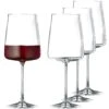 Lyngby Glas Zero Red Wine Glasses - Giftbox Of 12 Pcs