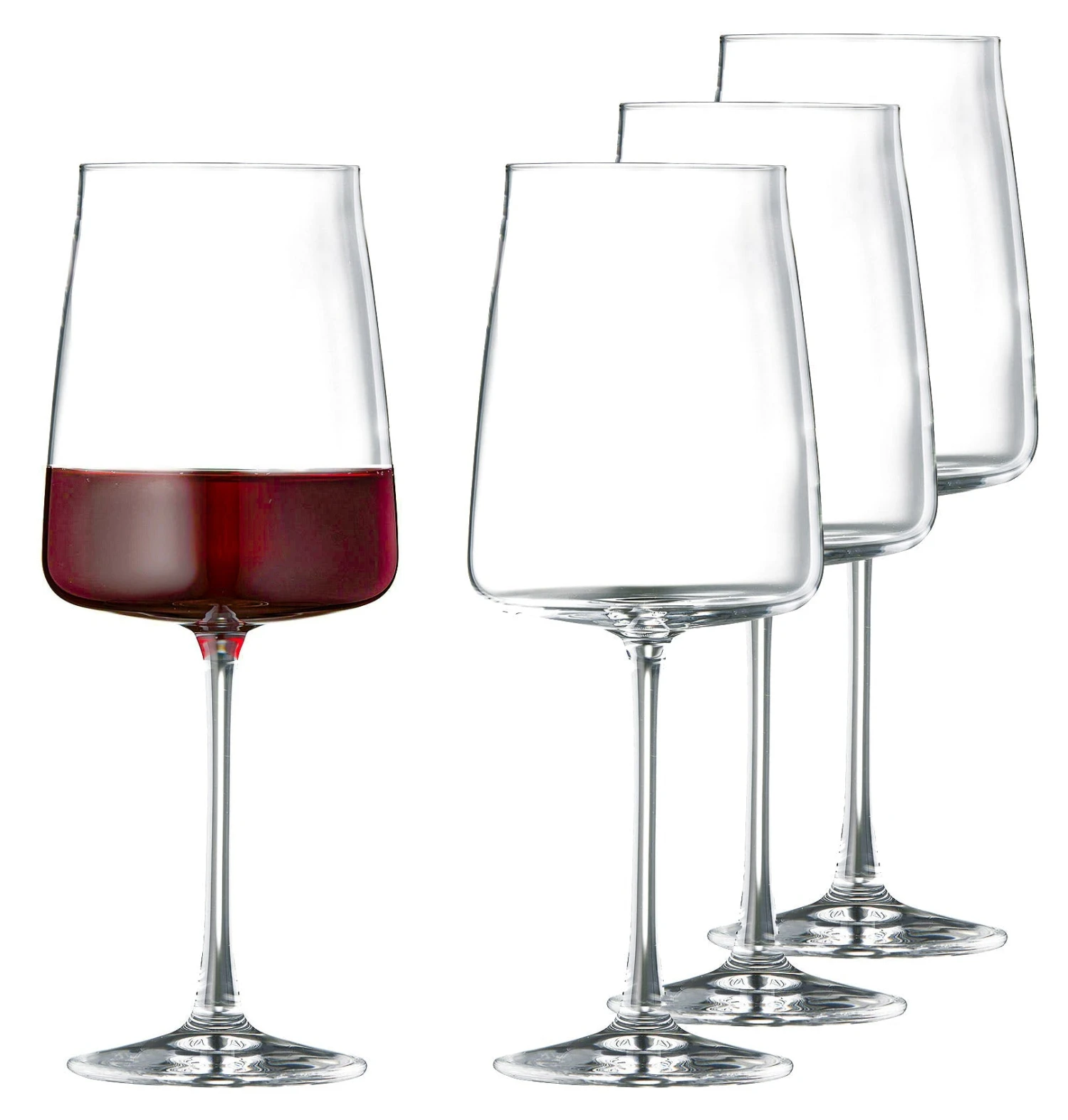 Lyngby Glas Zero Red Wine Glasses - Giftbox Of 12 Pcs 1 Lyngby Glas Zero Red Wine Glasses - Giftbox Of 12 Pcs