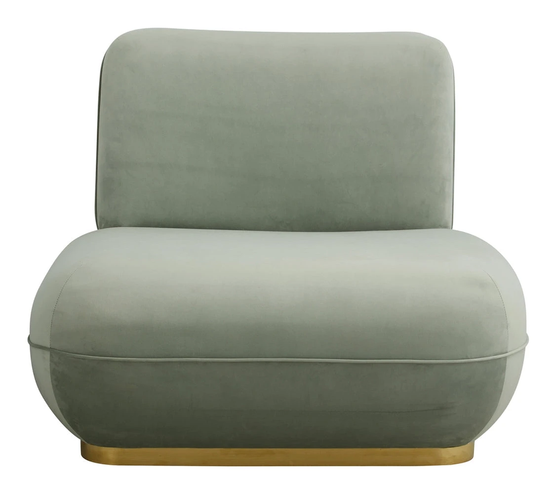 ISEO Lounge Chair, Mint Green 1 ISEO Lounge Chair, Mint Green