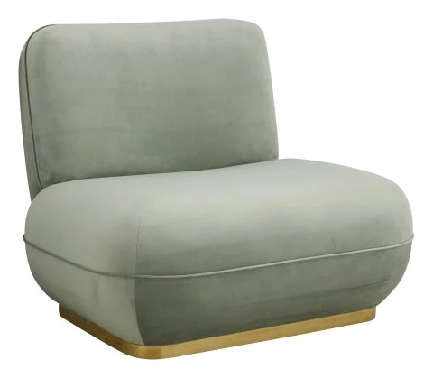 ISEO Lounge Chair, Mint Green 2 ISEO Lounge Chair, Mint Green - Image 2