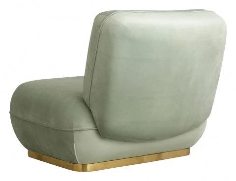 ISEO Lounge Chair, Mint Green 4 ISEO Lounge Chair, Mint Green - Image 4