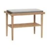 Acorn Bench Natural/Grey