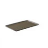 Aida RAW Metallic Brown Rectangular Plate