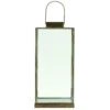 ANTIQUE Lantern W/Flat Top, L