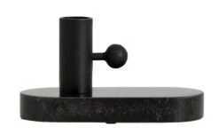 BAFFIN Candle Holder, Rectangular, Black