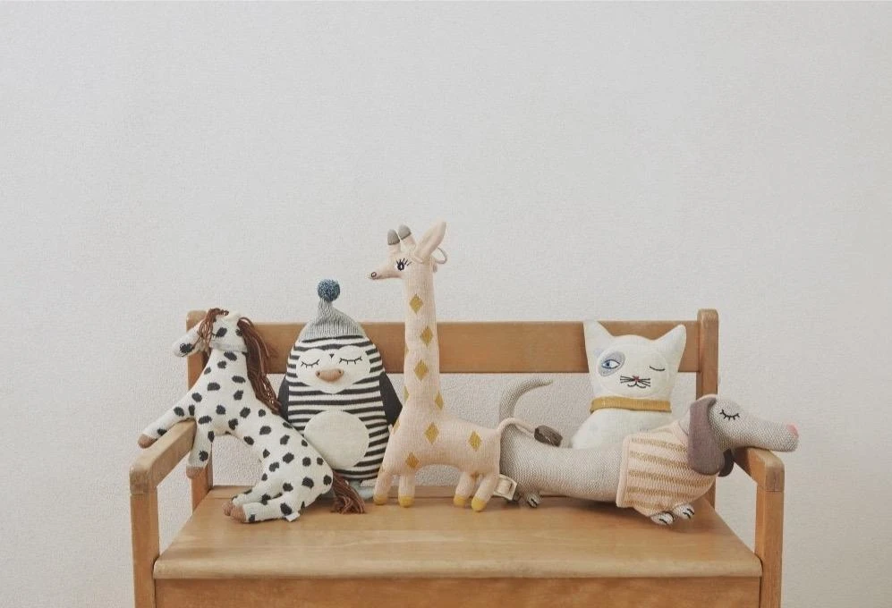 OYOY Baby Daisy Dog Cushion 2 OYOY Baby Daisy Dog Cushion - Image 2