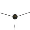 ERIS Wall Lamp, 2 Arms, Black
