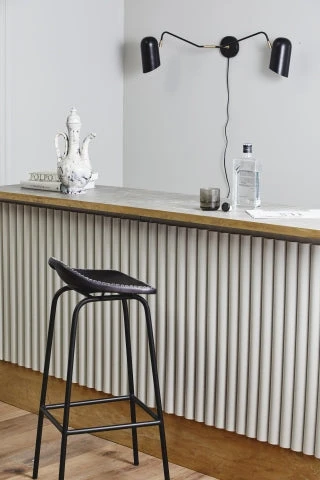 ERIS Wall Lamp, 2 Arms, Black 2 ERIS Wall Lamp, 2 Arms, Black - Image 2