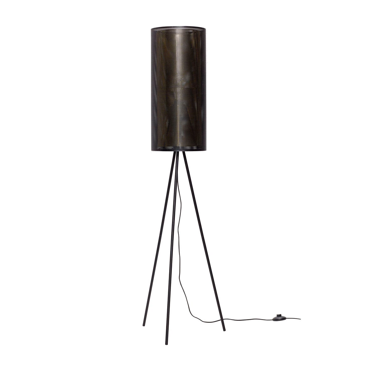 Edge Floor Lamp Burnished Brass