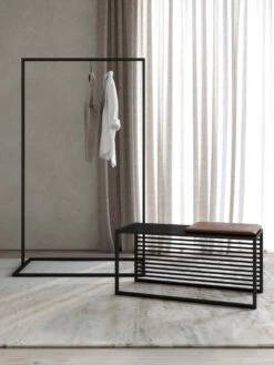 Element Bench Black -Furniture Discount Store ElementBenchBlack