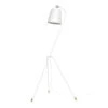 Floor Lamp, Metal, White