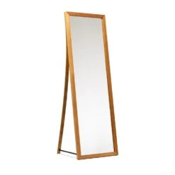 Framed Mirror Oak