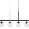 GLOBE Lamp, 4-in-one, Black, Hanging