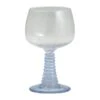 GORM Wineglass, Light Blue Stem