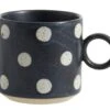 GRAINY Cup W. Handle, Dark Blue/sand 2pcs