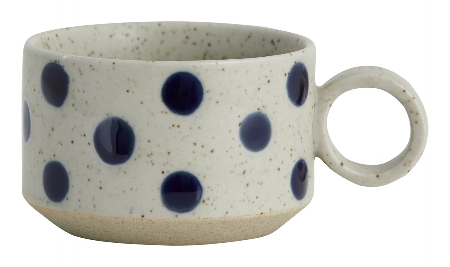 GRAINY Tea Cup W. Handle, Sand/dark Blue 2pcs 1 GRAINY Tea Cup W. Handle, Sand/dark Blue 2pcs