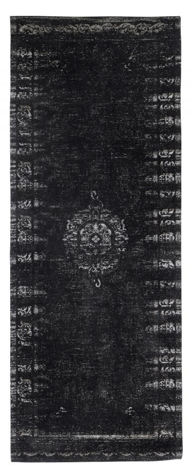 GRAND Woven Rug, Dark Grey/black, 75x200cm 1 GRAND Woven Rug, Dark Grey/black, 75x200cm