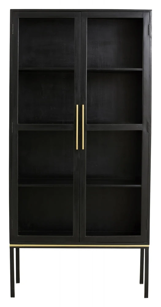 KOSHI Black Cabinet W/golden Detail 1 KOSHI Black Cabinet W/golden Detail