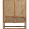 MERGE Cabinet, Nature W/rattan