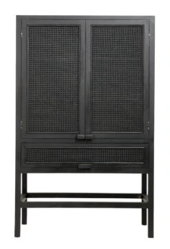 MERGE Cabinet, Teak, Black