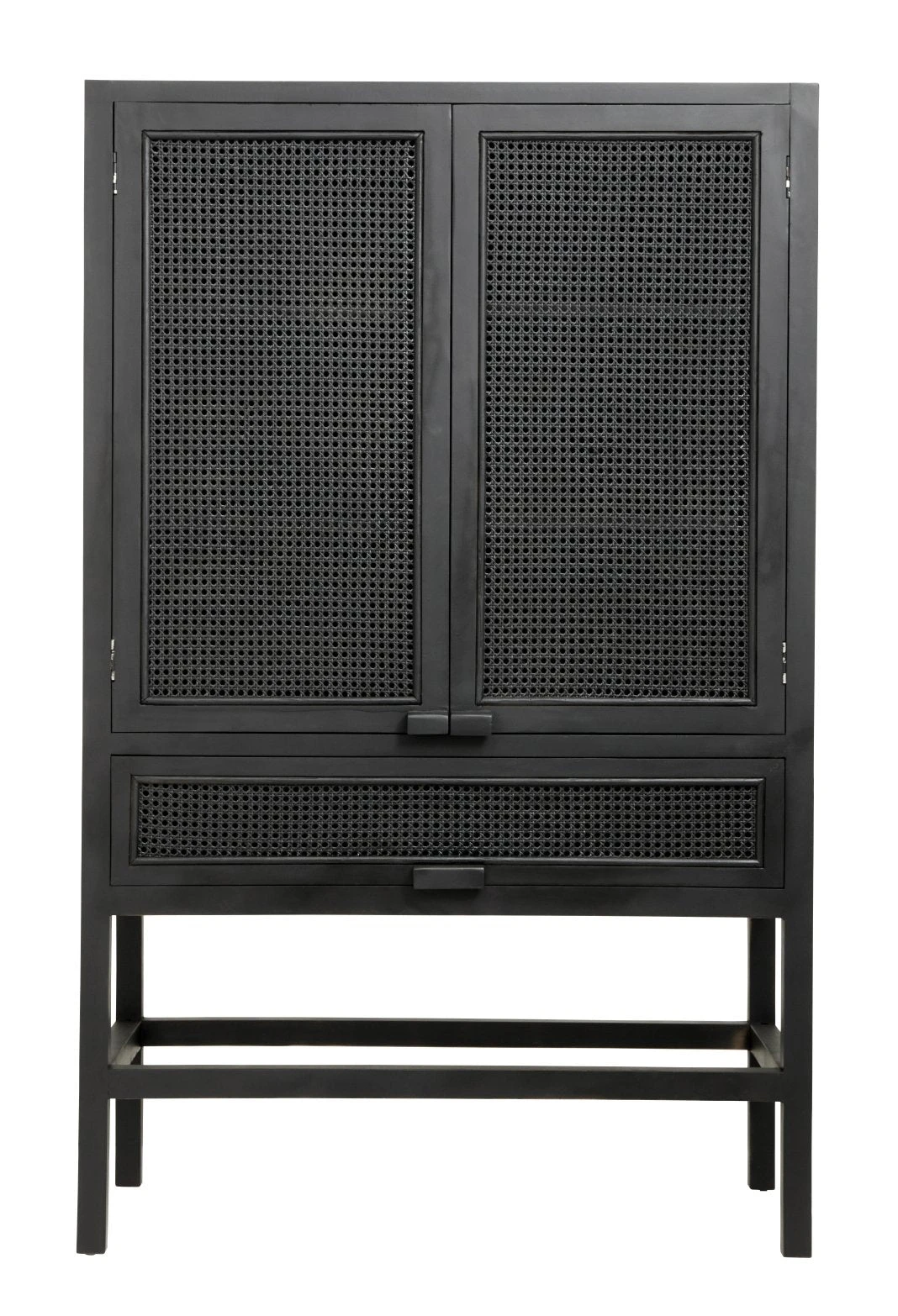 MERGE Cabinet, Teak, Black