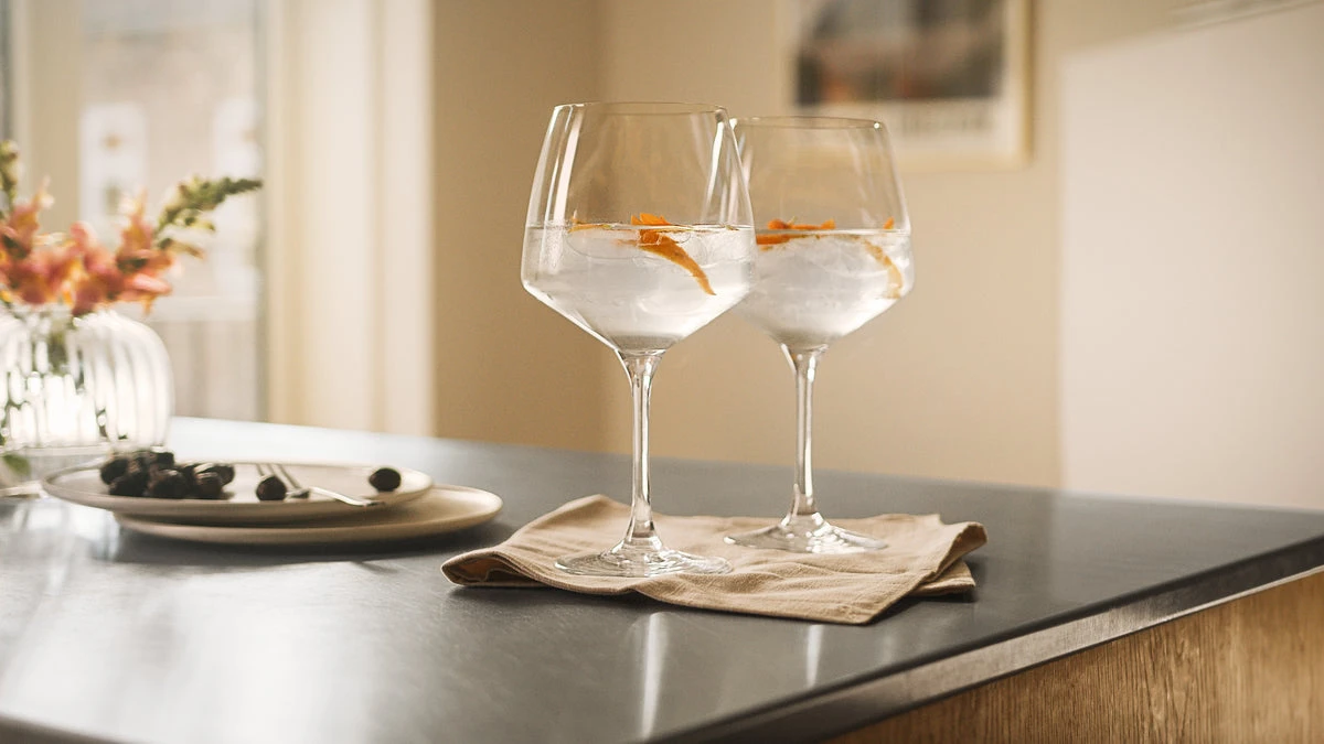 Holmegaard Perfection Gin Glasses 90 Cl Clear 2 Pcs. 4 Holmegaard Perfection Gin Glasses 90 Cl Clear 2 Pcs. - Image 4