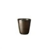 Aida Raw Metallic Brown Double Wall Mug 25 Cl