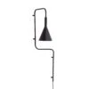 Rope Wall Lamp Black