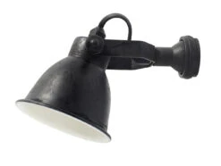 Wall Lamp, Black Finish