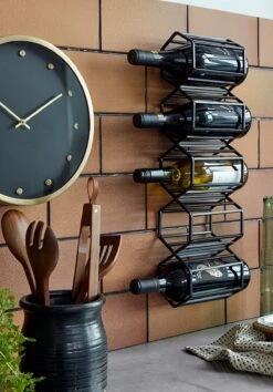 Wine Rack, Golden -Furniture Discount Store Winerack 4