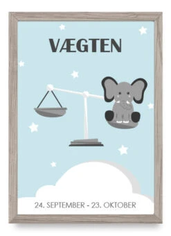 Zodiac For Boy- Vægten Poster