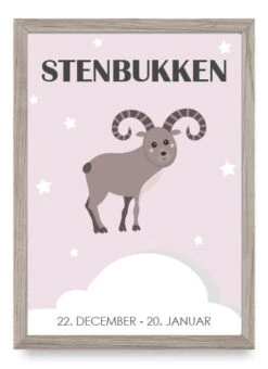 Zodiac For Girl - Stenbuk Poster
