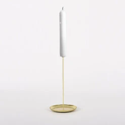 Candle Pin - Brass (H 24 Cm / D 12 Cm)