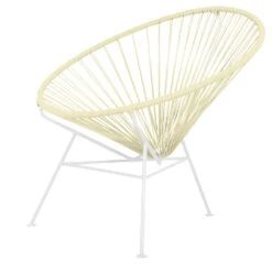 Condesa Chair White Frame 27 Condesa Chair White Frame -Furniture Discount Store der stuhl condesa mit weiem gestell in vanillejpg