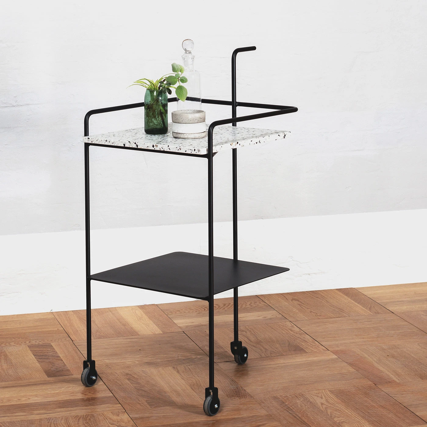 Confetti Trolley, Black + Black N' White 2 Confetti Trolley, Black + Black N' White - Image 2