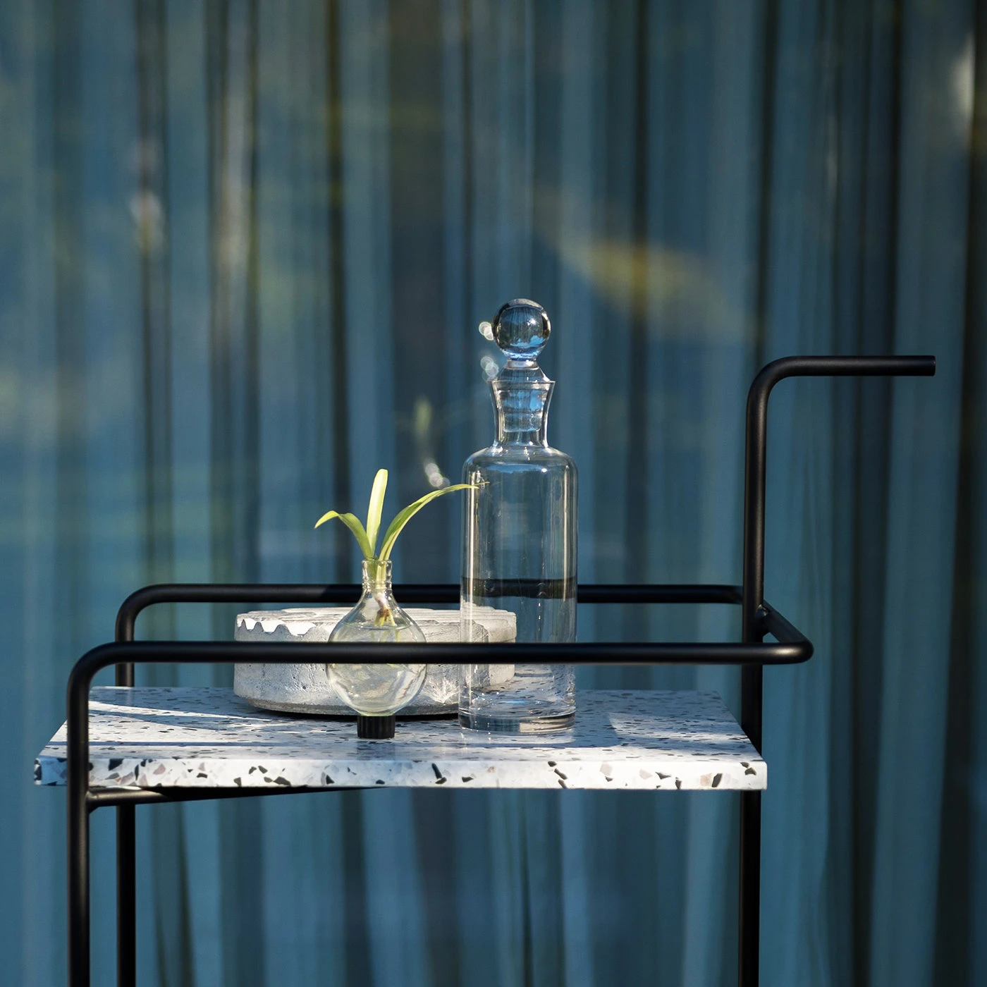 Confetti Trolley, Black + Black N' White 3 Confetti Trolley, Black + Black N' White - Image 3