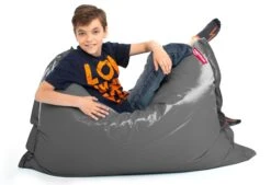 Junior Beanbag -Furniture Discount Store junior grey