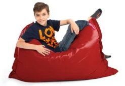 Junior Beanbag -Furniture Discount Store junior red