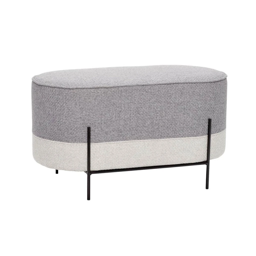 Norm Pouffe Grey/Sand 1 Norm Pouffe Grey/Sand