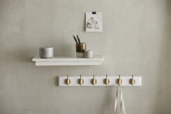 EDGY Coat Rack, 6 Hooks, Matt White 5 EDGY Coat Rack, 6 Hooks, Matt White -Furniture Discount Store sp 40943 81000 40800