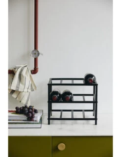 LORENZO Wine Rack, S, Black -Furniture Discount Store sp 89000 0